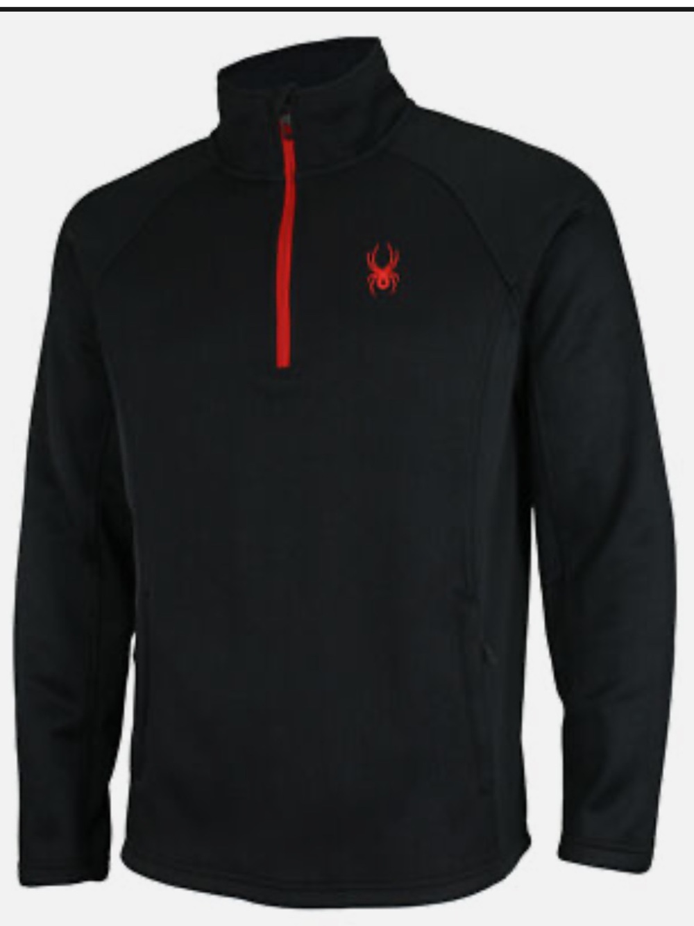 Spyder Men's Boundless 1/4 Zip
Pullover SZ Large in Black